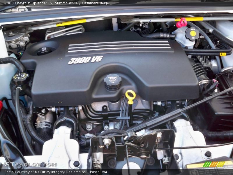 Summit White / Cashmere Beige 2008 Chevrolet Uplander LS