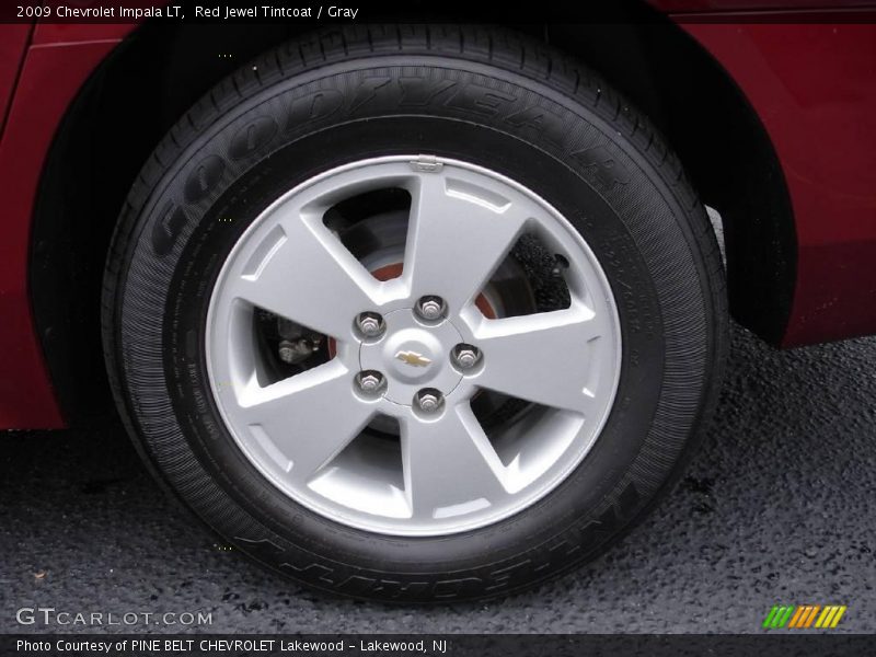 Red Jewel Tintcoat / Gray 2009 Chevrolet Impala LT