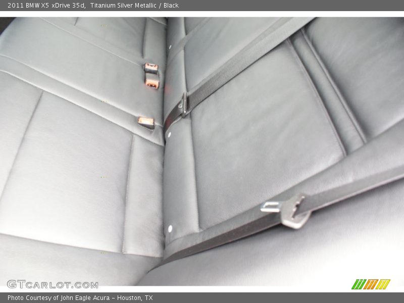 Titanium Silver Metallic / Black 2011 BMW X5 xDrive 35d