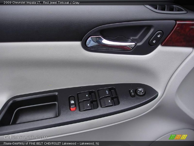 Red Jewel Tintcoat / Gray 2009 Chevrolet Impala LT