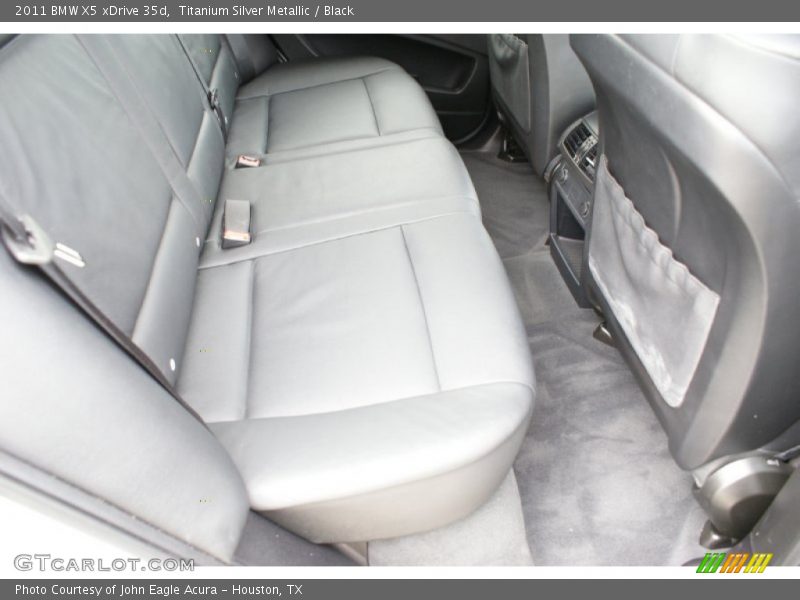 Titanium Silver Metallic / Black 2011 BMW X5 xDrive 35d