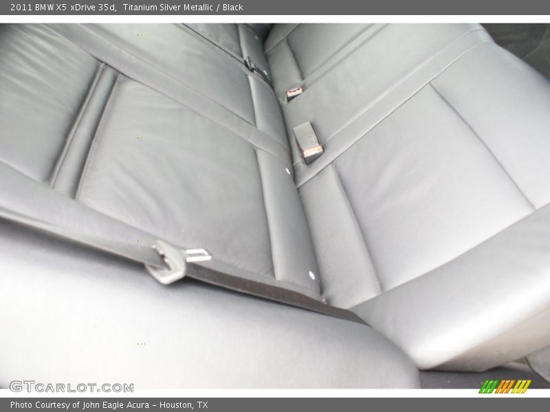 Titanium Silver Metallic / Black 2011 BMW X5 xDrive 35d