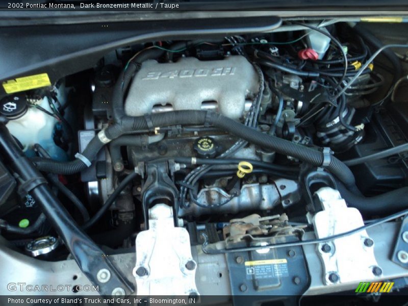 Dark Bronzemist Metallic / Taupe 2002 Pontiac Montana