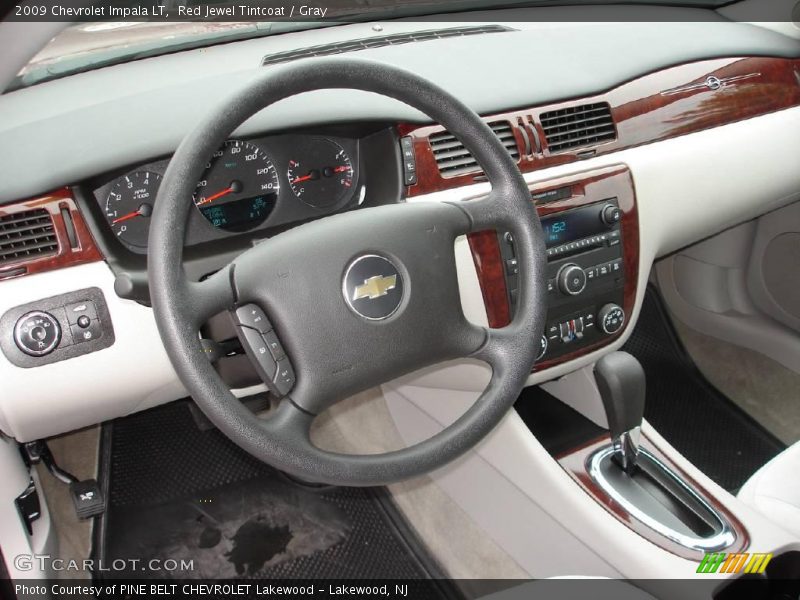 Red Jewel Tintcoat / Gray 2009 Chevrolet Impala LT