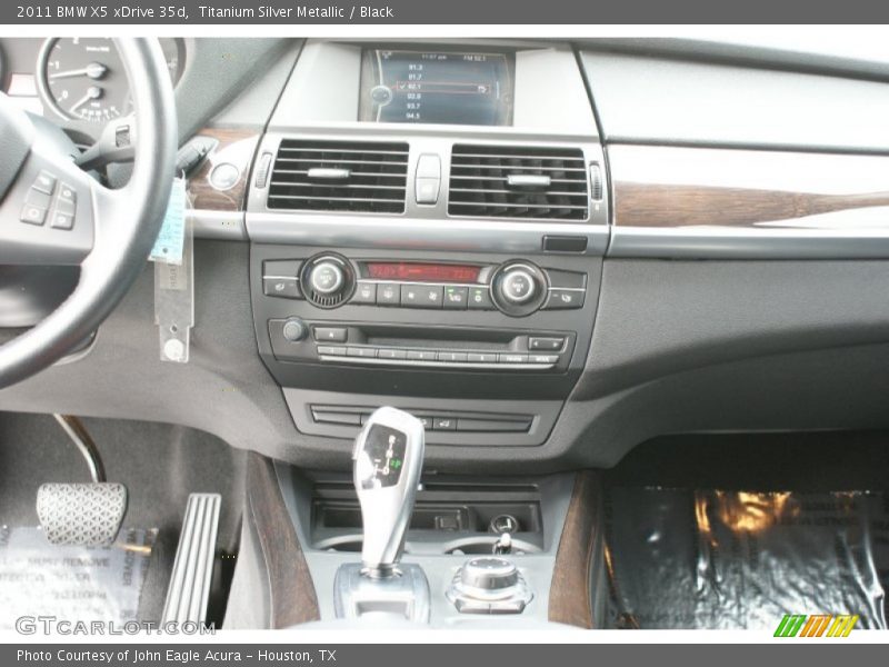 Titanium Silver Metallic / Black 2011 BMW X5 xDrive 35d
