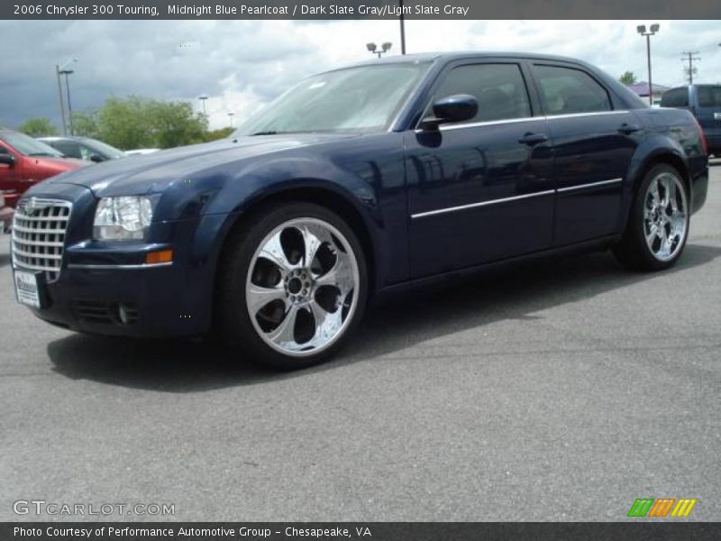 Midnight Blue Pearlcoat / Dark Slate Gray/Light Slate Gray 2006 Chrysler 300 Touring