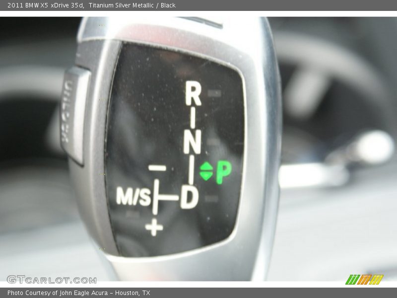 Titanium Silver Metallic / Black 2011 BMW X5 xDrive 35d