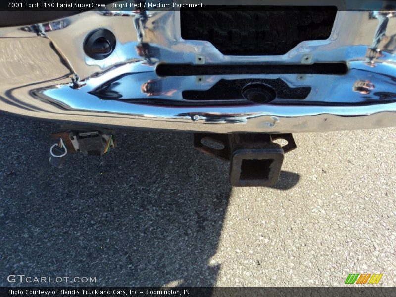 Bright Red / Medium Parchment 2001 Ford F150 Lariat SuperCrew