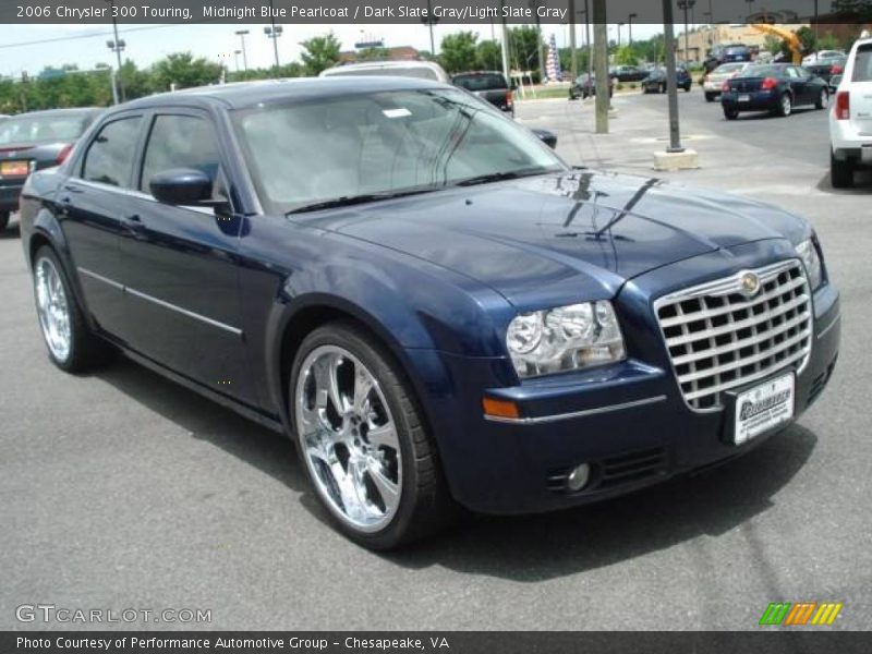 Midnight Blue Pearlcoat / Dark Slate Gray/Light Slate Gray 2006 Chrysler 300 Touring