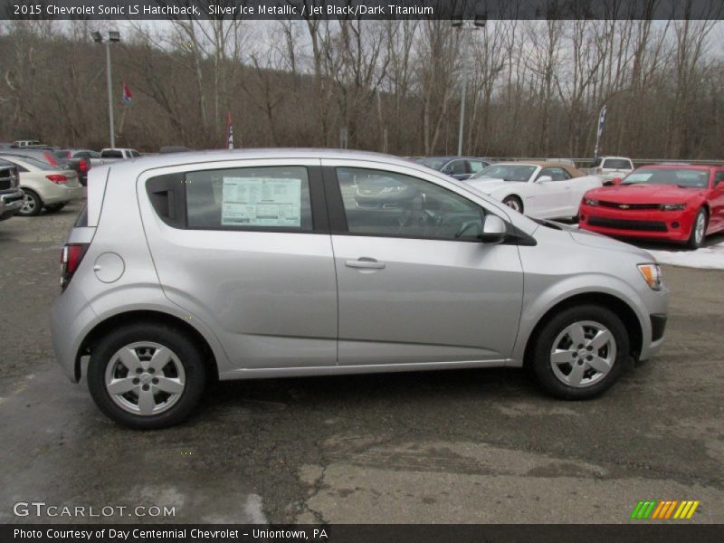  2015 Sonic LS Hatchback Silver Ice Metallic