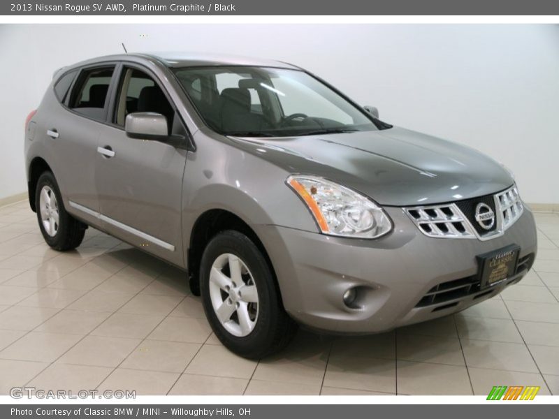 Platinum Graphite / Black 2013 Nissan Rogue SV AWD