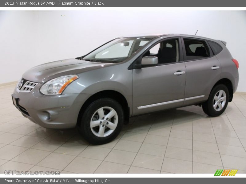Platinum Graphite / Black 2013 Nissan Rogue SV AWD