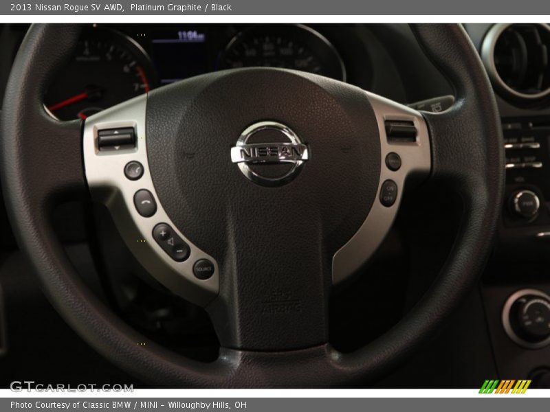 Platinum Graphite / Black 2013 Nissan Rogue SV AWD