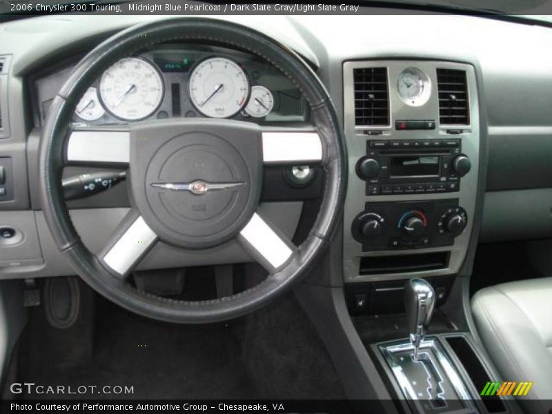 Midnight Blue Pearlcoat / Dark Slate Gray/Light Slate Gray 2006 Chrysler 300 Touring