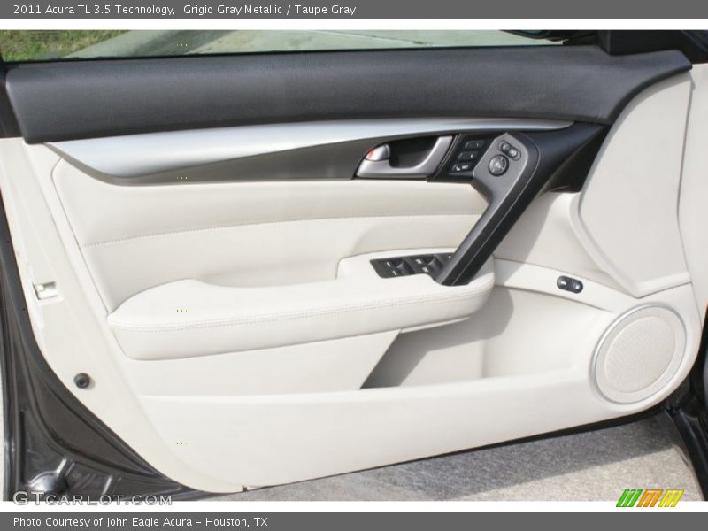 Grigio Gray Metallic / Taupe Gray 2011 Acura TL 3.5 Technology
