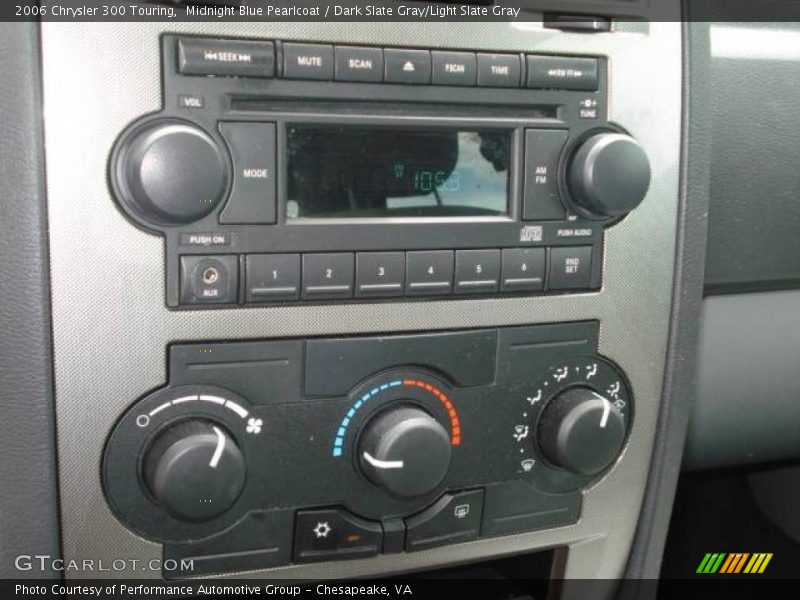 Midnight Blue Pearlcoat / Dark Slate Gray/Light Slate Gray 2006 Chrysler 300 Touring