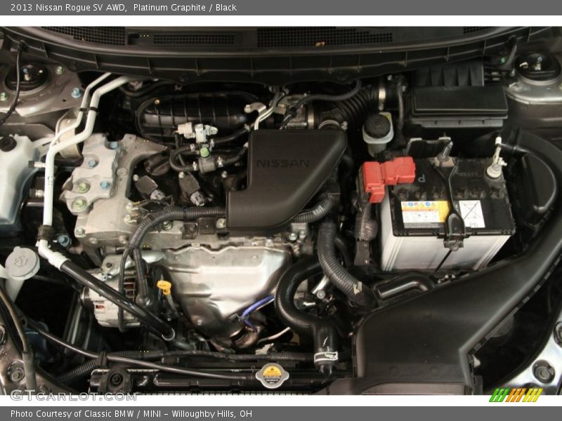 Platinum Graphite / Black 2013 Nissan Rogue SV AWD