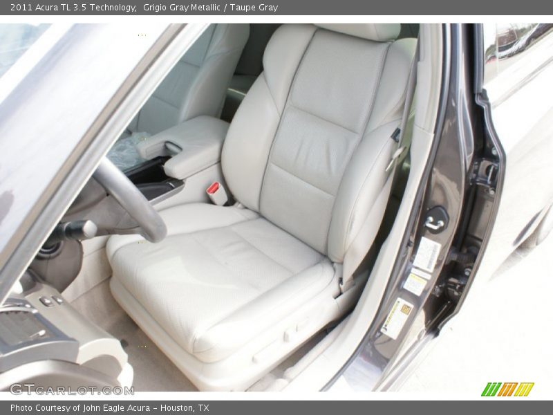Grigio Gray Metallic / Taupe Gray 2011 Acura TL 3.5 Technology