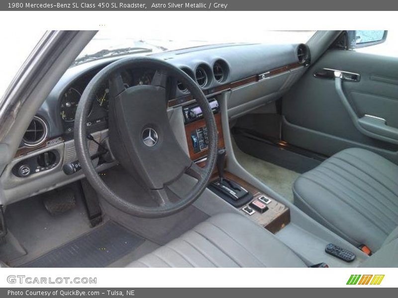  1980 SL Class 450 SL Roadster Grey Interior
