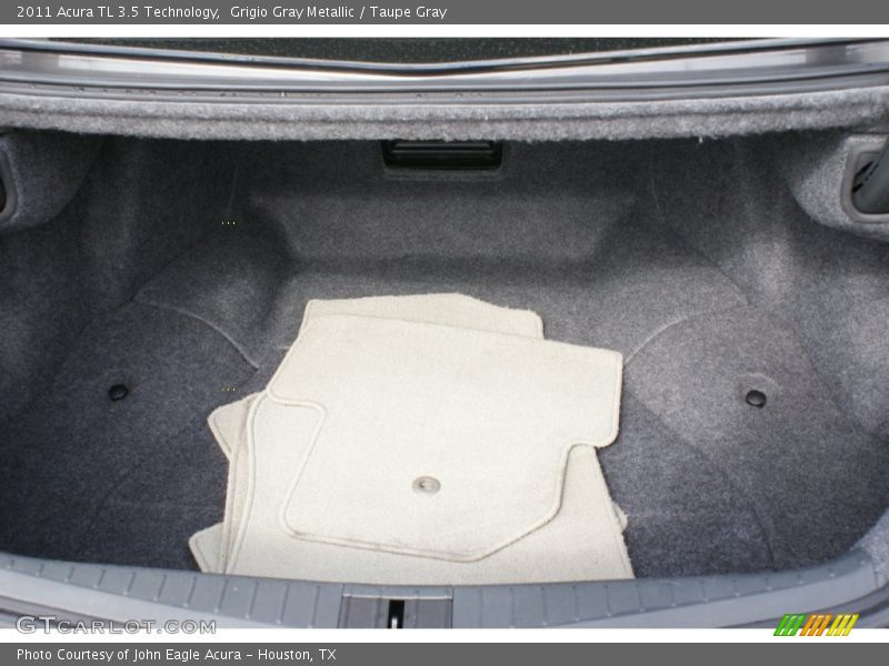 Grigio Gray Metallic / Taupe Gray 2011 Acura TL 3.5 Technology
