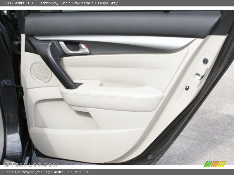 Grigio Gray Metallic / Taupe Gray 2011 Acura TL 3.5 Technology