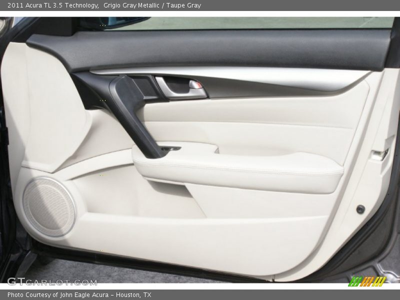 Grigio Gray Metallic / Taupe Gray 2011 Acura TL 3.5 Technology