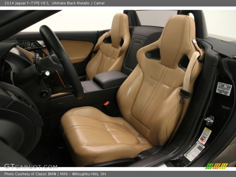 Front Seat of 2014 F-TYPE V8 S