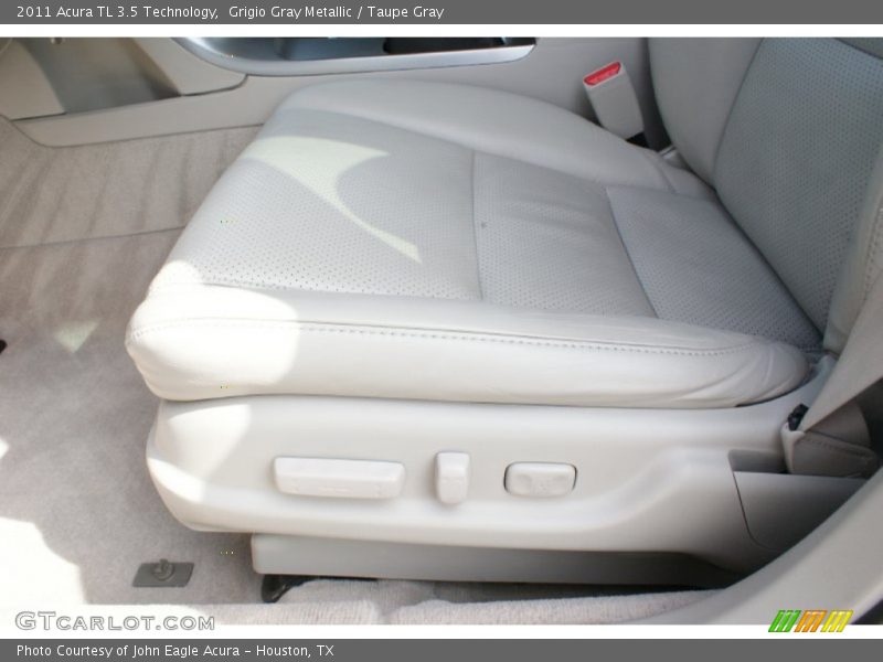 Grigio Gray Metallic / Taupe Gray 2011 Acura TL 3.5 Technology
