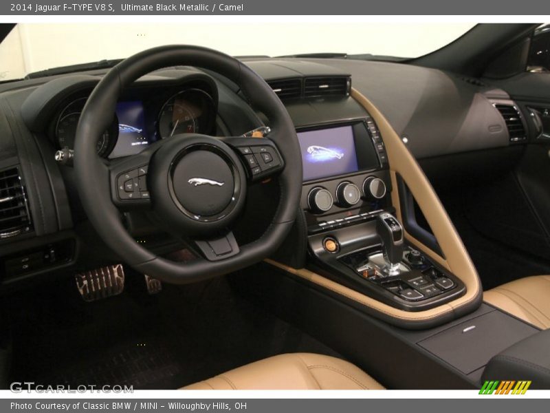 Dashboard of 2014 F-TYPE V8 S