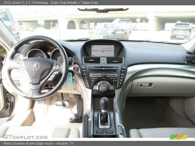 Grigio Gray Metallic / Taupe Gray 2011 Acura TL 3.5 Technology