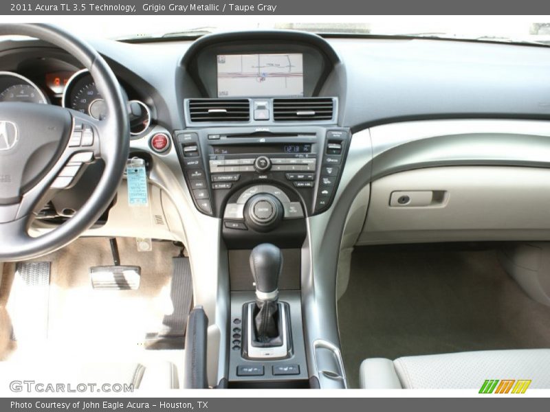 Grigio Gray Metallic / Taupe Gray 2011 Acura TL 3.5 Technology