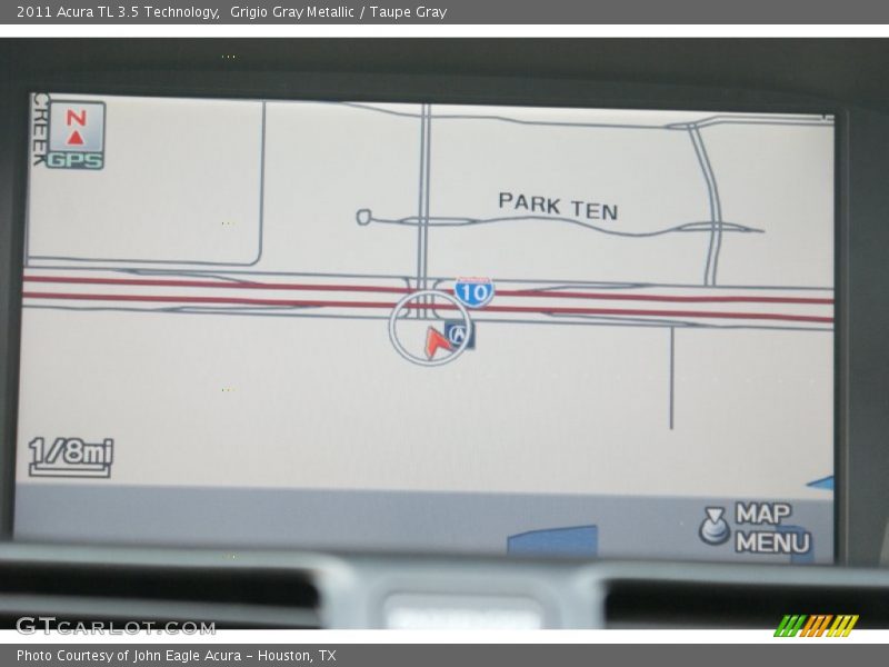 Grigio Gray Metallic / Taupe Gray 2011 Acura TL 3.5 Technology