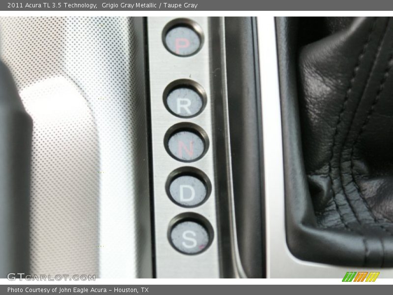 Grigio Gray Metallic / Taupe Gray 2011 Acura TL 3.5 Technology