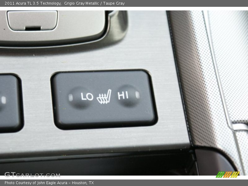 Grigio Gray Metallic / Taupe Gray 2011 Acura TL 3.5 Technology