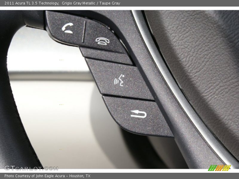 Grigio Gray Metallic / Taupe Gray 2011 Acura TL 3.5 Technology