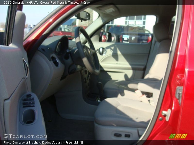 Crystal Red Metallic Tintcoat / Gray 2010 Chevrolet HHR LT