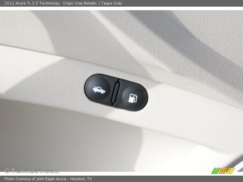 Grigio Gray Metallic / Taupe Gray 2011 Acura TL 3.5 Technology