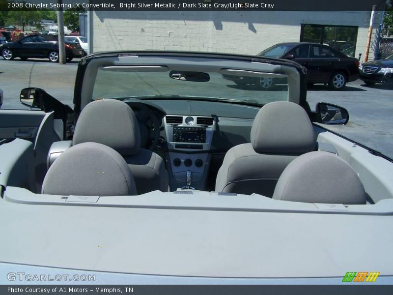 Bright Silver Metallic / Dark Slate Gray/Light Slate Gray 2008 Chrysler Sebring LX Convertible