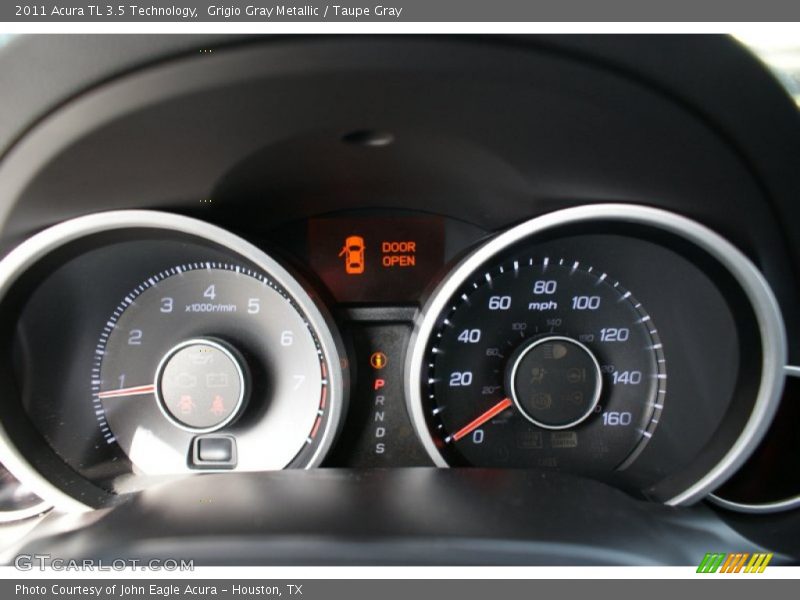 Grigio Gray Metallic / Taupe Gray 2011 Acura TL 3.5 Technology