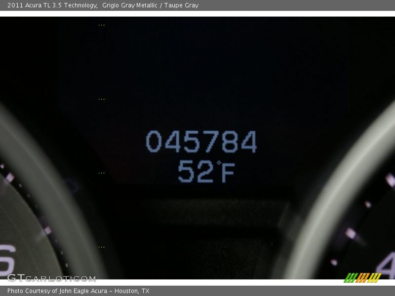 Grigio Gray Metallic / Taupe Gray 2011 Acura TL 3.5 Technology