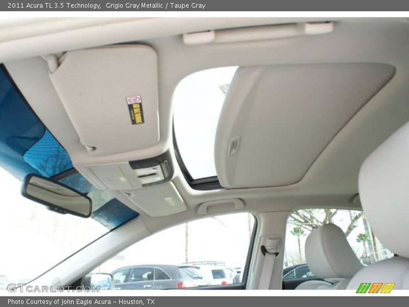 Grigio Gray Metallic / Taupe Gray 2011 Acura TL 3.5 Technology