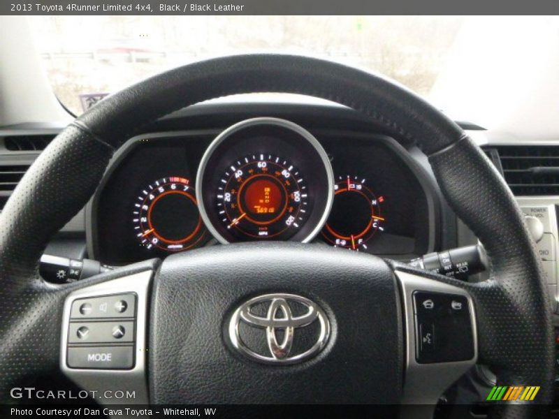 Black / Black Leather 2013 Toyota 4Runner Limited 4x4