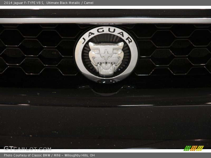 Ultimate Black Metallic / Camel 2014 Jaguar F-TYPE V8 S