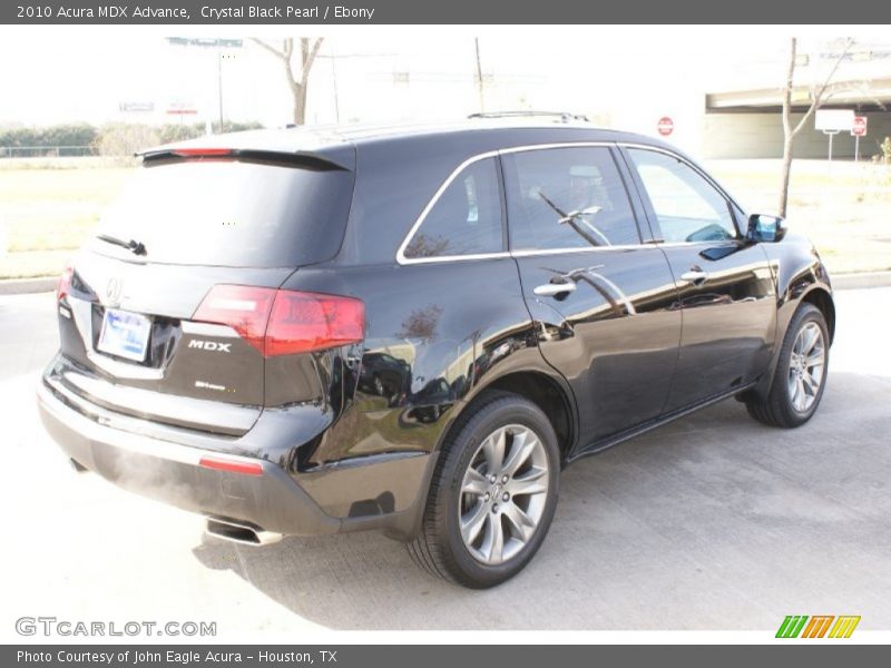Crystal Black Pearl / Ebony 2010 Acura MDX Advance
