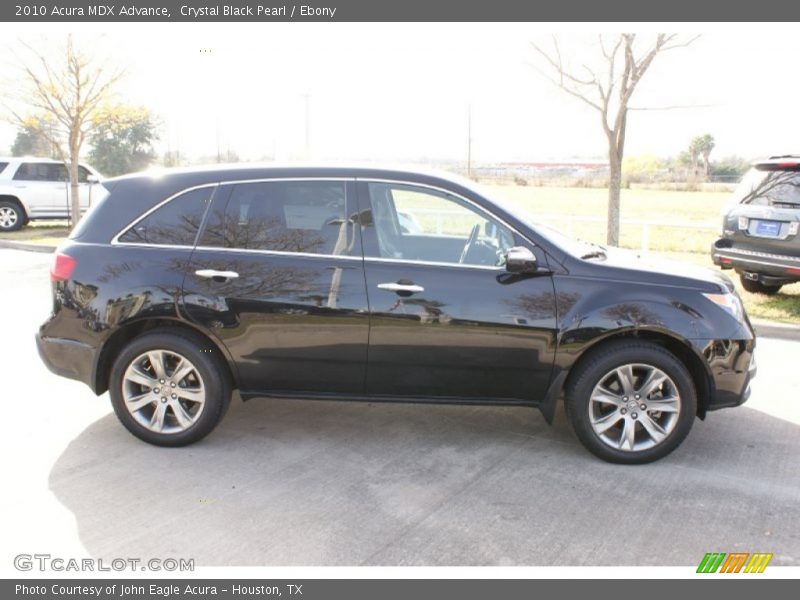 Crystal Black Pearl / Ebony 2010 Acura MDX Advance