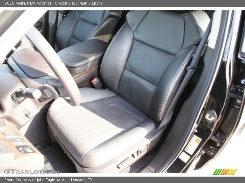Crystal Black Pearl / Ebony 2010 Acura MDX Advance