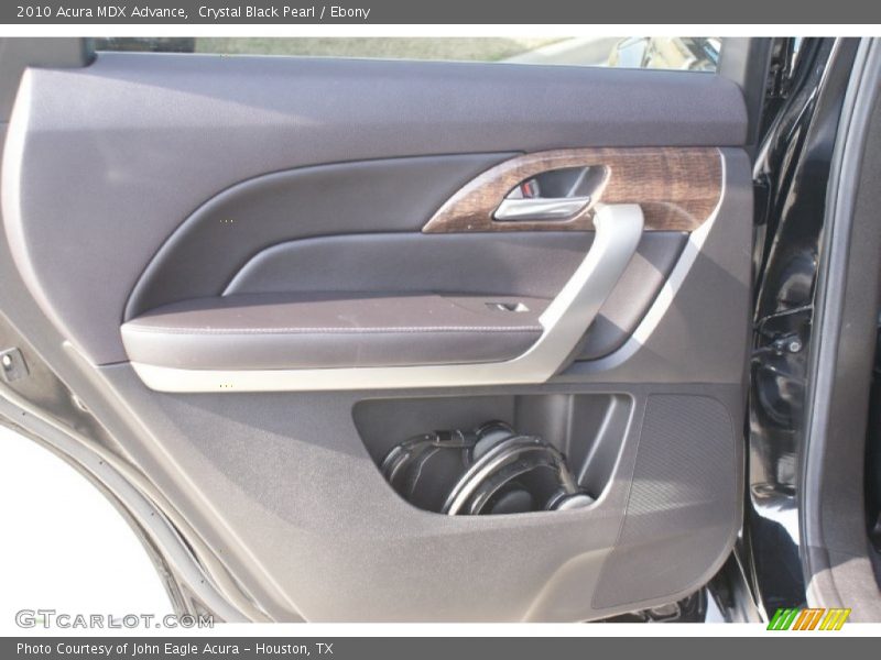 Crystal Black Pearl / Ebony 2010 Acura MDX Advance