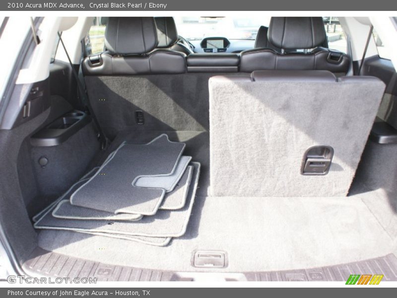 Crystal Black Pearl / Ebony 2010 Acura MDX Advance