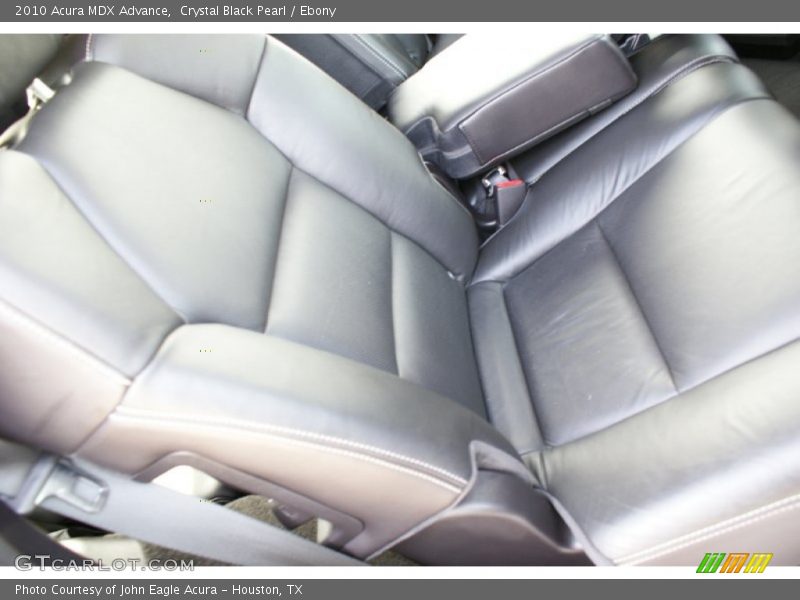 Crystal Black Pearl / Ebony 2010 Acura MDX Advance