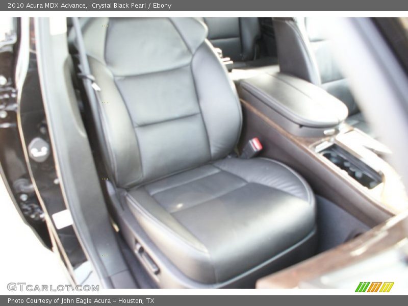 Crystal Black Pearl / Ebony 2010 Acura MDX Advance